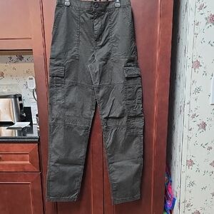 NWOT. Boy's Weekend Academy Cargo Pants - Charcoal Gray Size 14/16